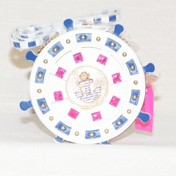 Betsey Johnson - Nautical Crossbody, "SEAS the Day!", Multi - Picture 2 of 8